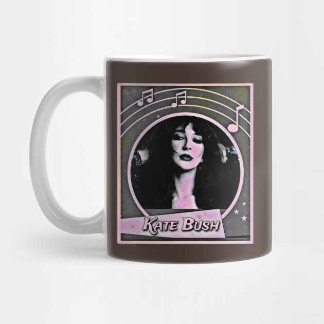 Kate Bush - Retro Aesthetic Fan Design by Trendsdk